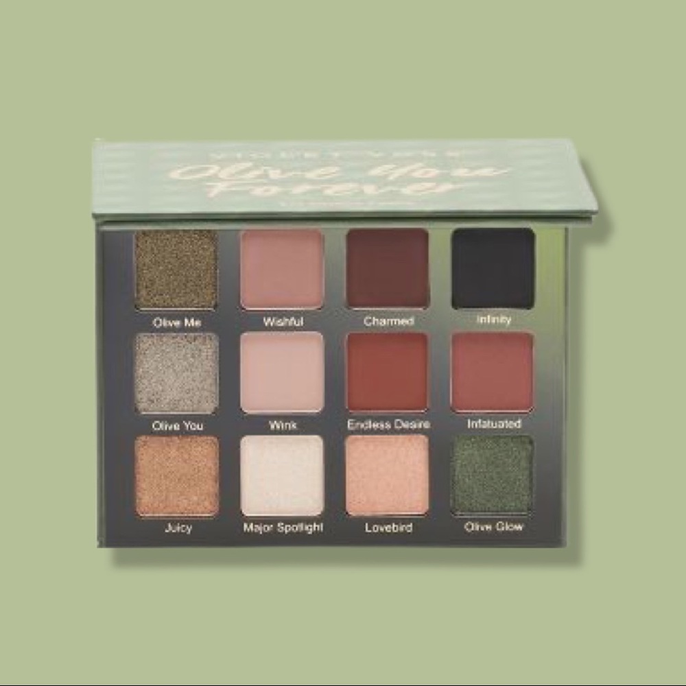 violet voss olive you forever eyeshadow palette 💄